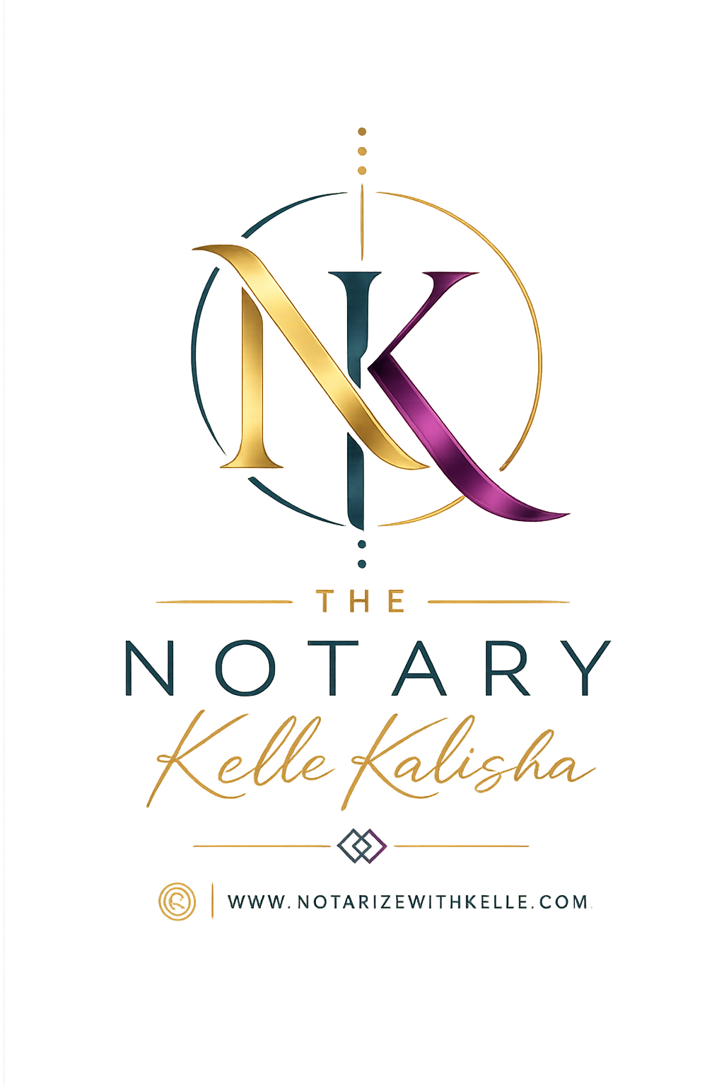Kelle The Notary logo